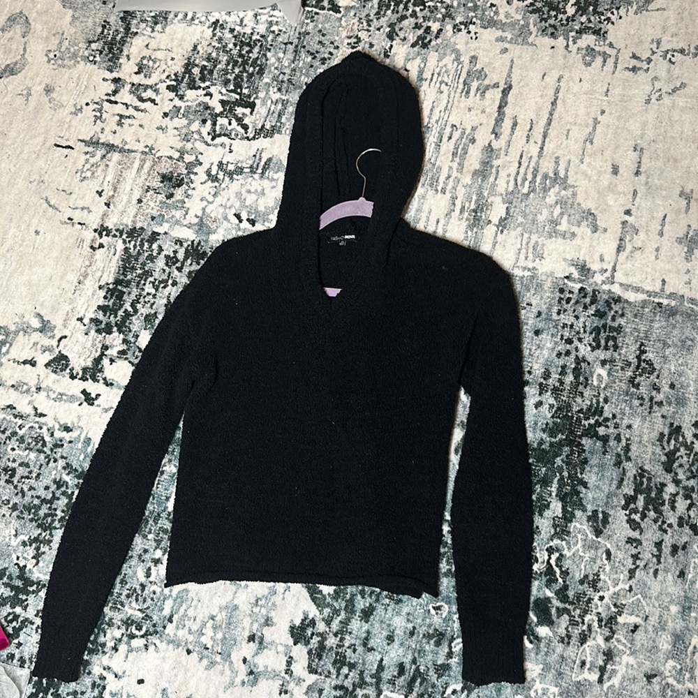 Black cozy sweater
